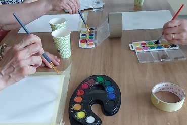 Realizácia workshopu: Arteterapia v podaní CPP Zvolen