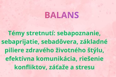 Centrum poradenstva a prevencie vo Zvolene začína v novom školskom roku 2026/2027 s realizáciou rovesníckeho programu Balans